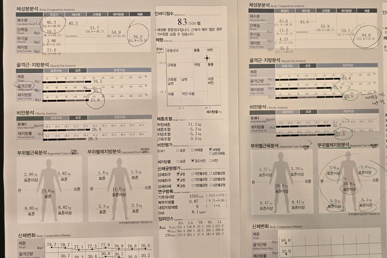 네이버 플레이스 환자 직접 등록 인바디 감량 사례 CASE 03