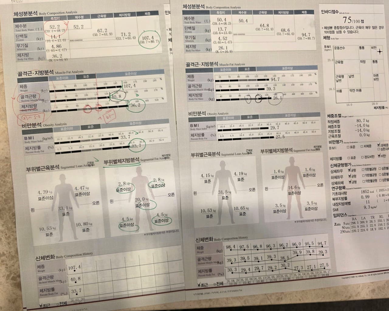 네이버 플레이스 환자 직접 등록 인바디 감량 사례 CASE 09