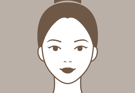마름모형 얼굴형