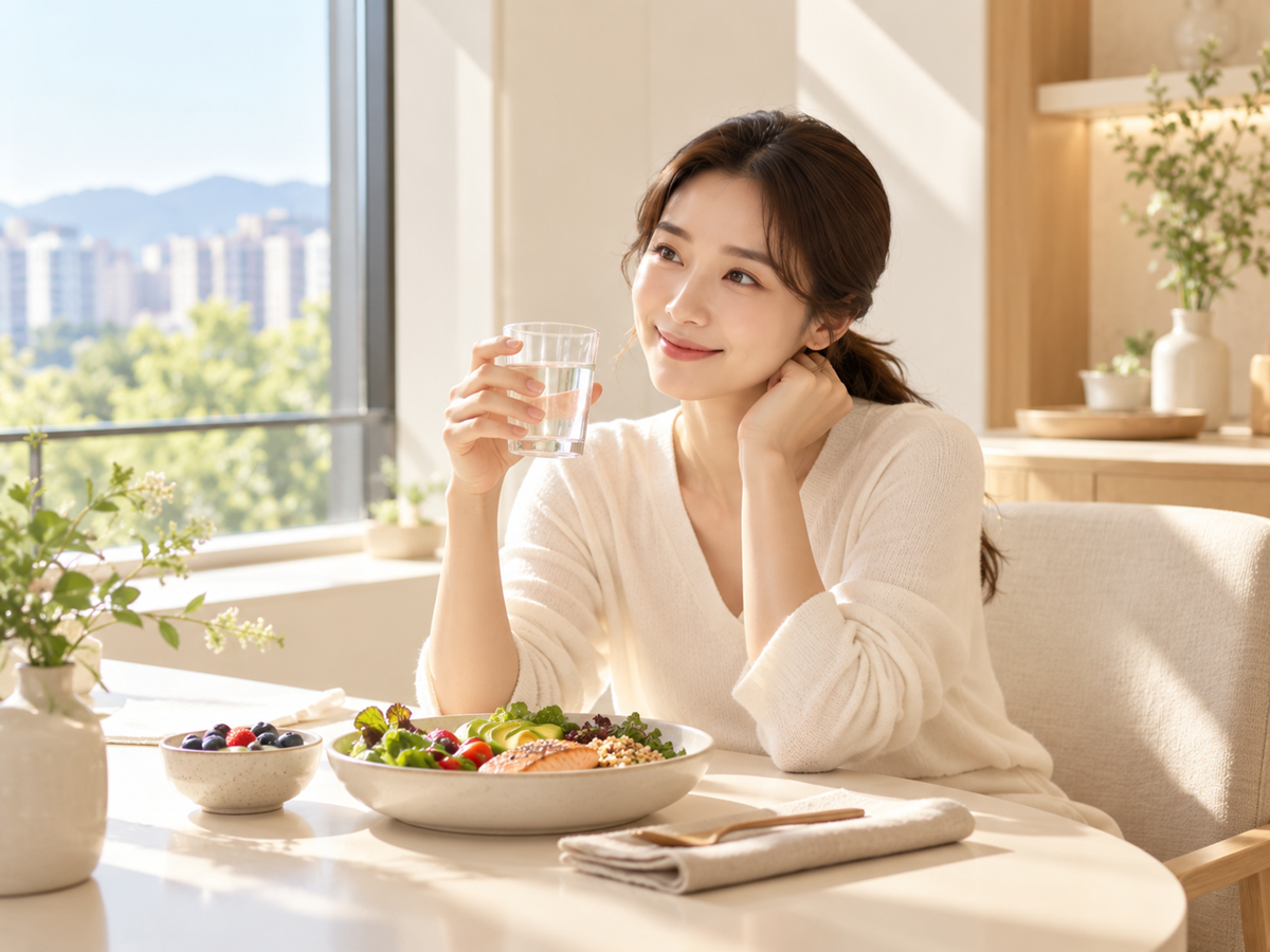 건강한 다이어트 생활습관 이미지